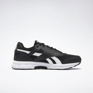 Reebok Royal Run Finish Turnschuhe Herren - Schwarz/Weiß - DE 957-SOL